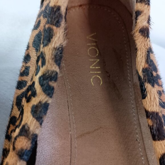 Vionic Honor Ashby Leopard Print Driving Flats Shoes size 7 - Picture 11 of 11